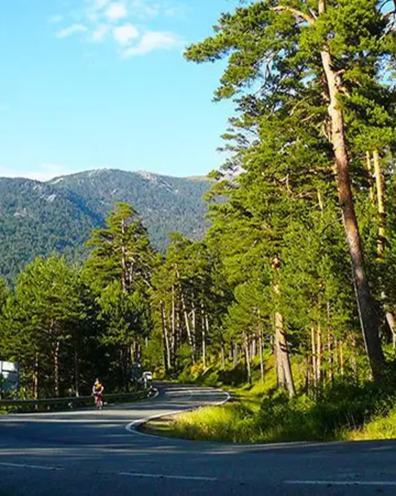 Navacerrada, en la Sierra de Guadarrama