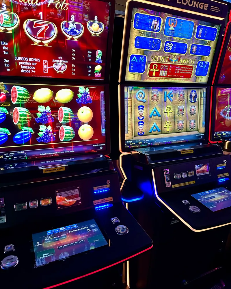 Slot machines at Bingo Villalba